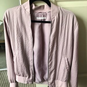 Uniqlo Jackets & Coats - Light Pink Uniqlo Bomber Uniqlo Jackets & Coats - Light Pink Uniqlo Bomber